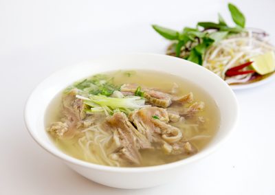 Tendon brisket rice noodle soup