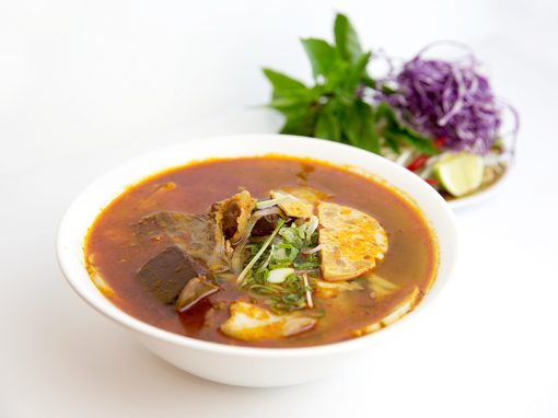 Hue style vermicelli spicy soup